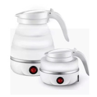 Складаний електрочайник Hoffmans HM-2546 0,6L 600W, компактний та портативний, термостійкий силікон, автоматичне вимкнення